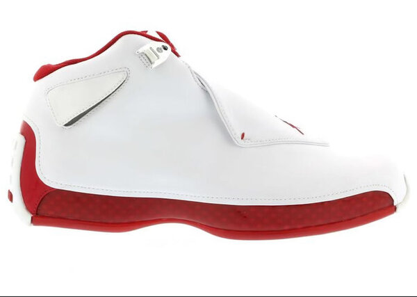 Sneakers blancs et rouges