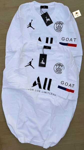T-shirt homme PSG Jordan blanc