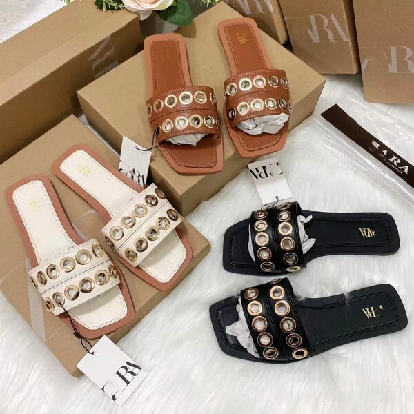 Sandales élégantes en cuir pour femme