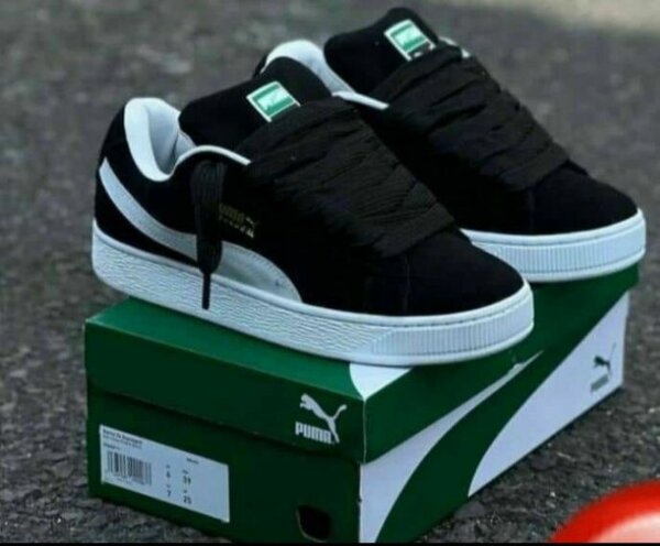 Chaussures Puma noires pour homme