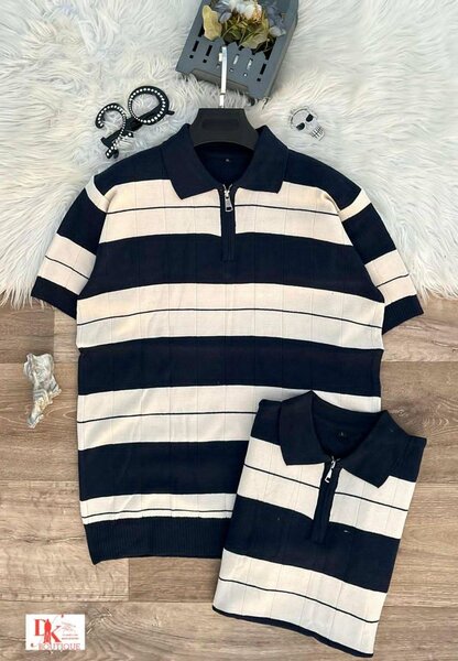 Polo rayé élégant pour homme