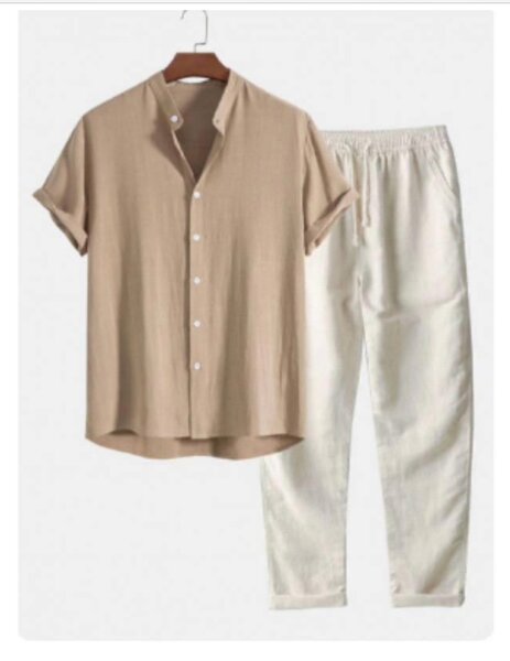 Ensemble Chemise et Pantalon Décontracté Homme