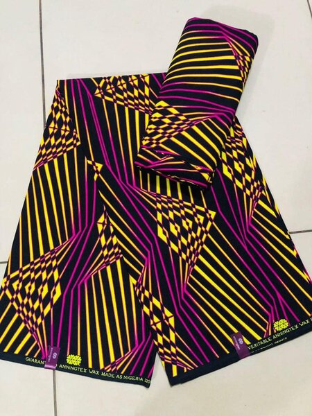 Fabric with a print of 6 meters