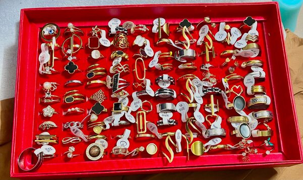 Collection de bagues élégantes