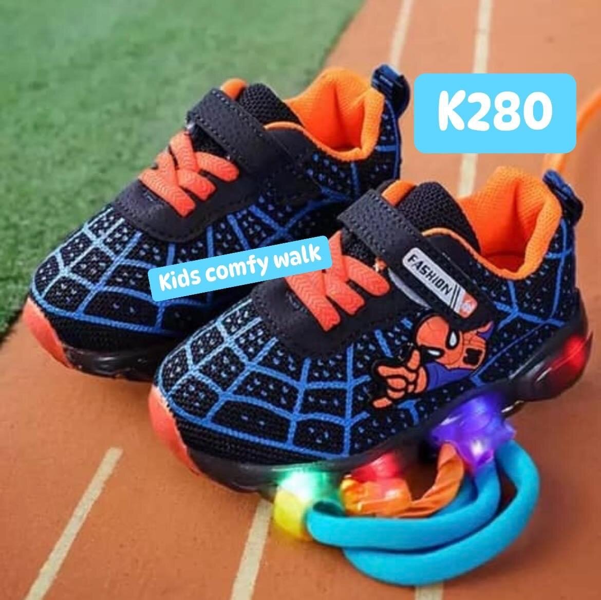 Spider-Man lighting sneakers