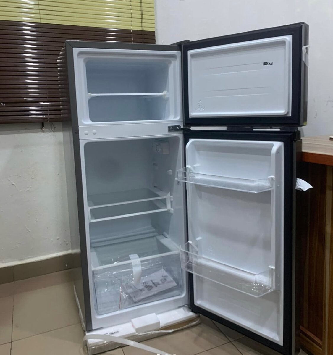 Hisense double door fridge