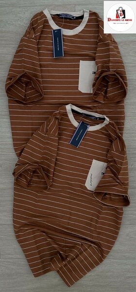 T-shirts rayés en coton