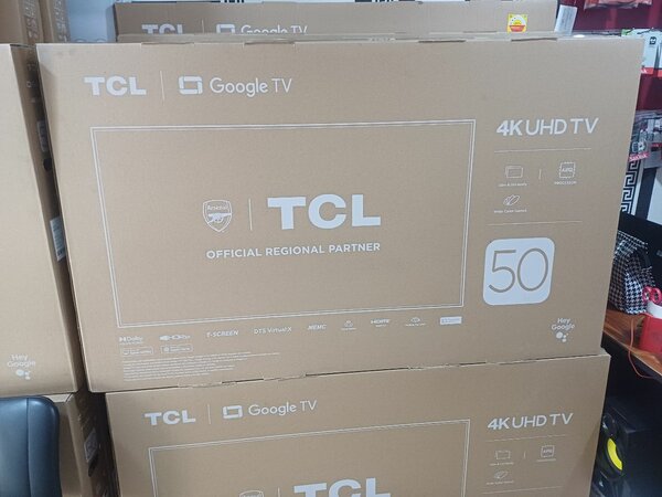 TCL 50 INCHE 4K SMART ANDROID DIGITAL SATELLITE TELEVISIONS