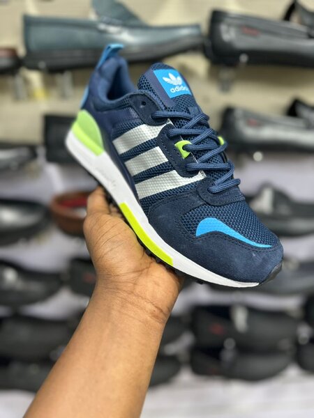 Chaussures de Sport Bleu et Jaune