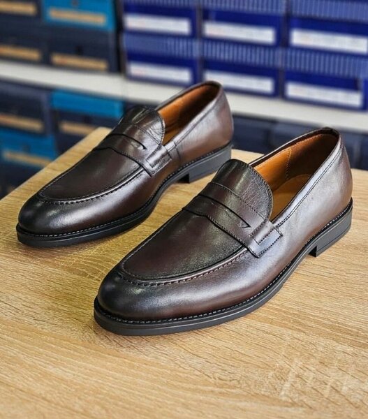 Mocassins en cuir élégants