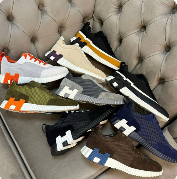 Basket tendance sport colorées