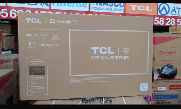 TCL Téléviseur 50'' QLED HDR