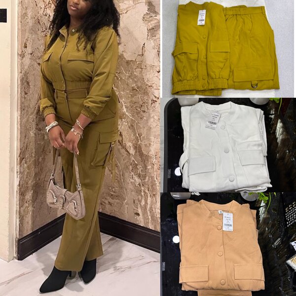 Chic ensemble en cargo pour femme