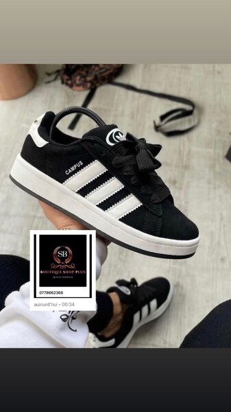 Basket ADIDAS campus original avec sa boîte