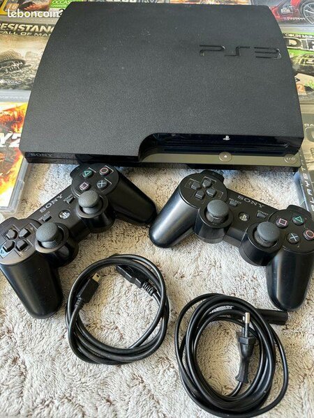 Playstation3 slim cracké 20jeu