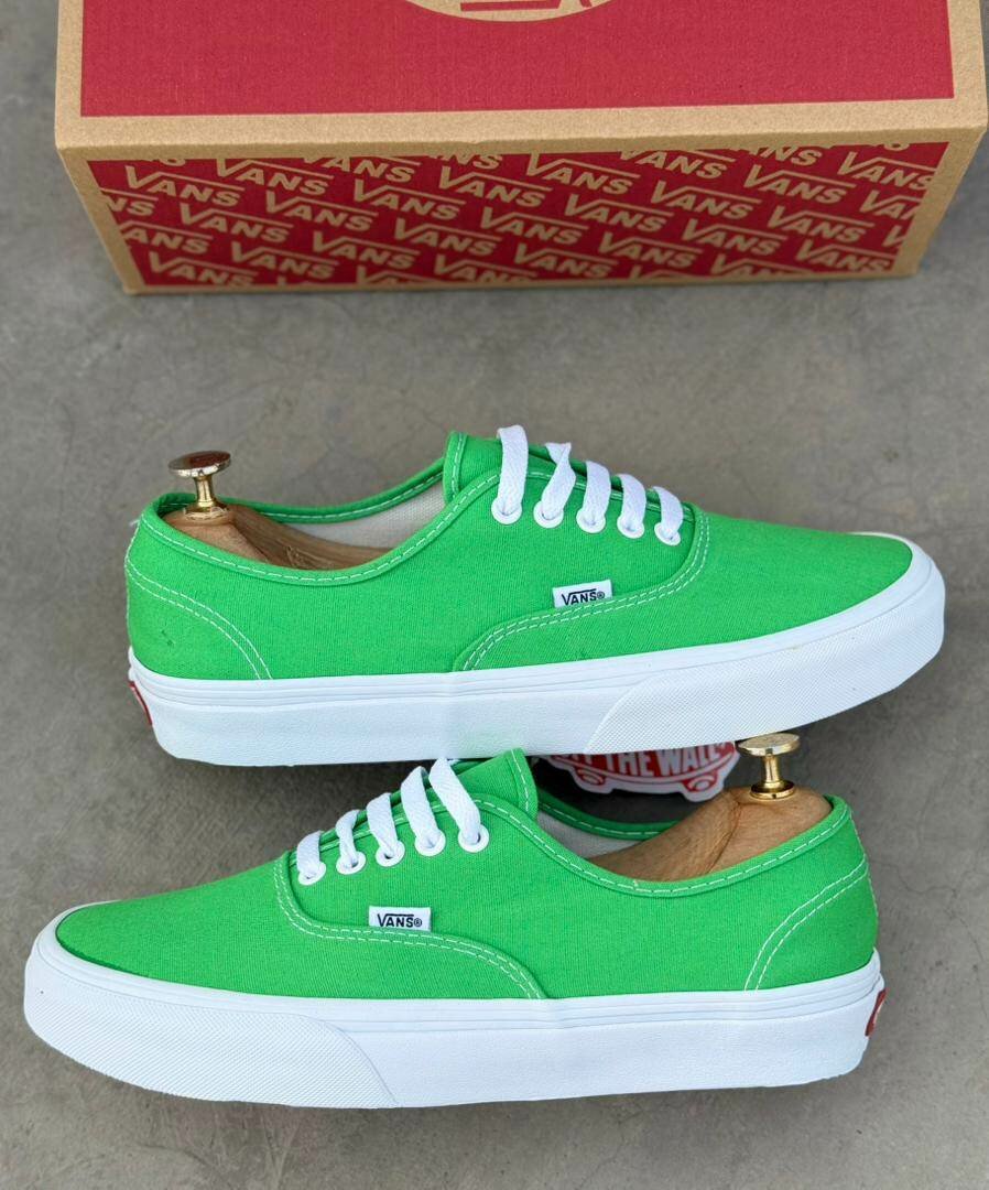 Vans Chaussures Vertes Classiques