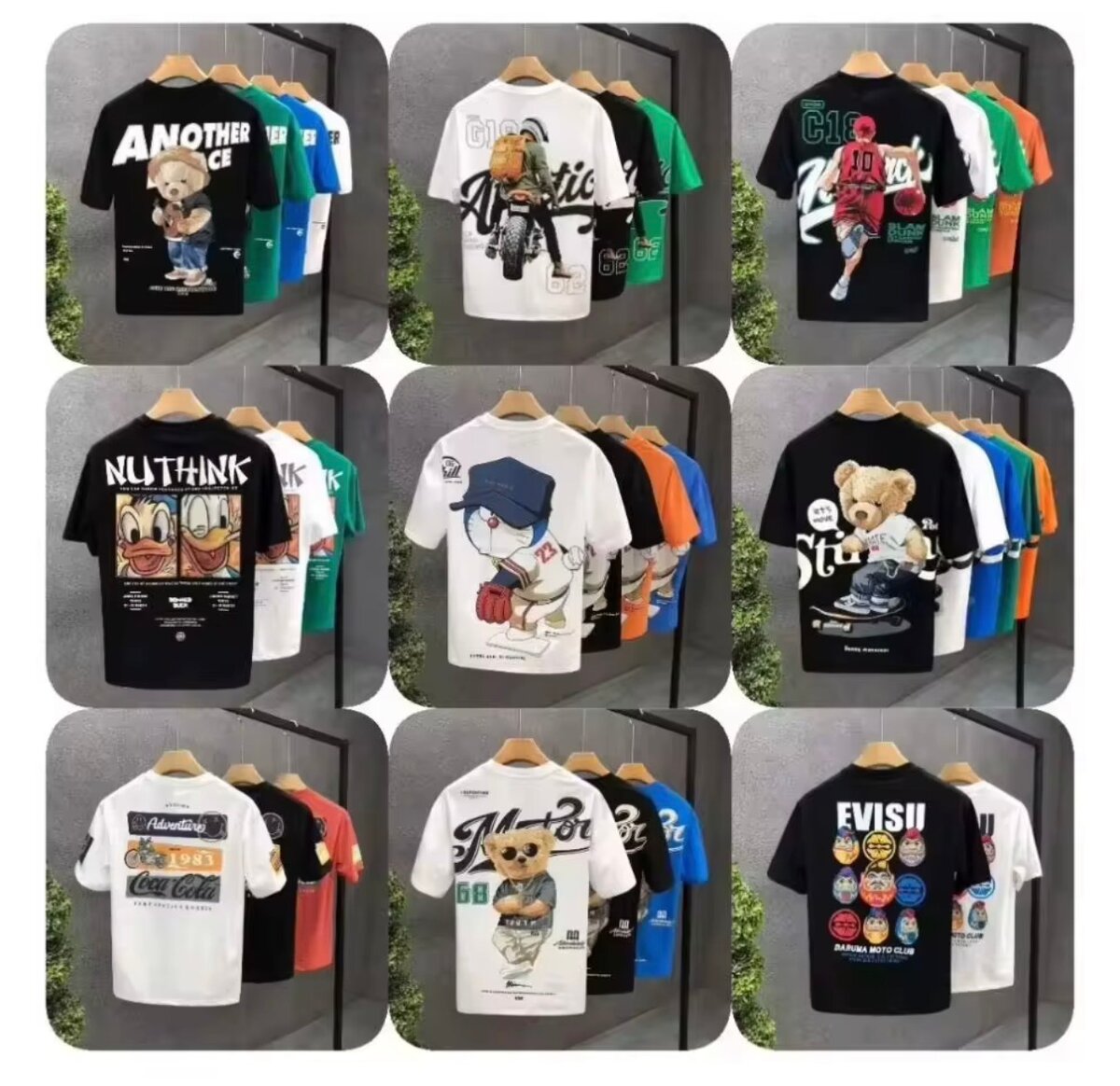 T-shirts graphiques tendance