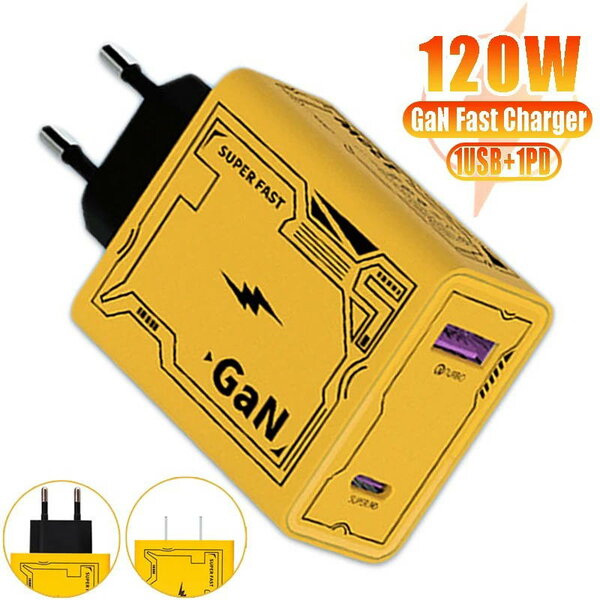 Chargeur Rapide GaN 120W