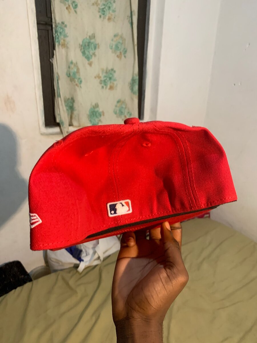 Casquette rouge New Era 59FIFTY