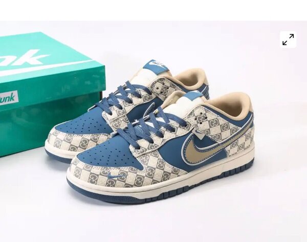 Sneakers tendance bleu