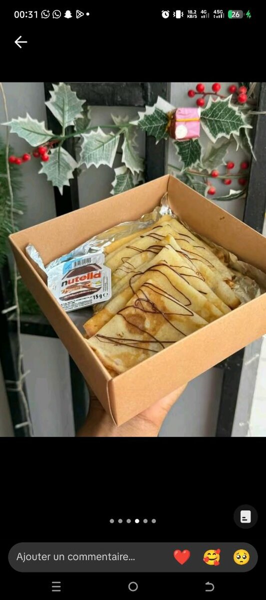 Box de crêpes gourmandes