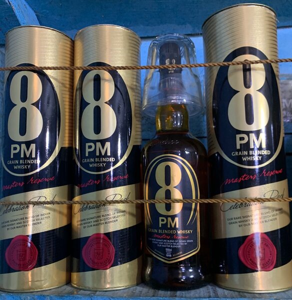 8 PM Grain Blended Whisky