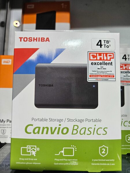 Disque dur externe toshiba 4 tera