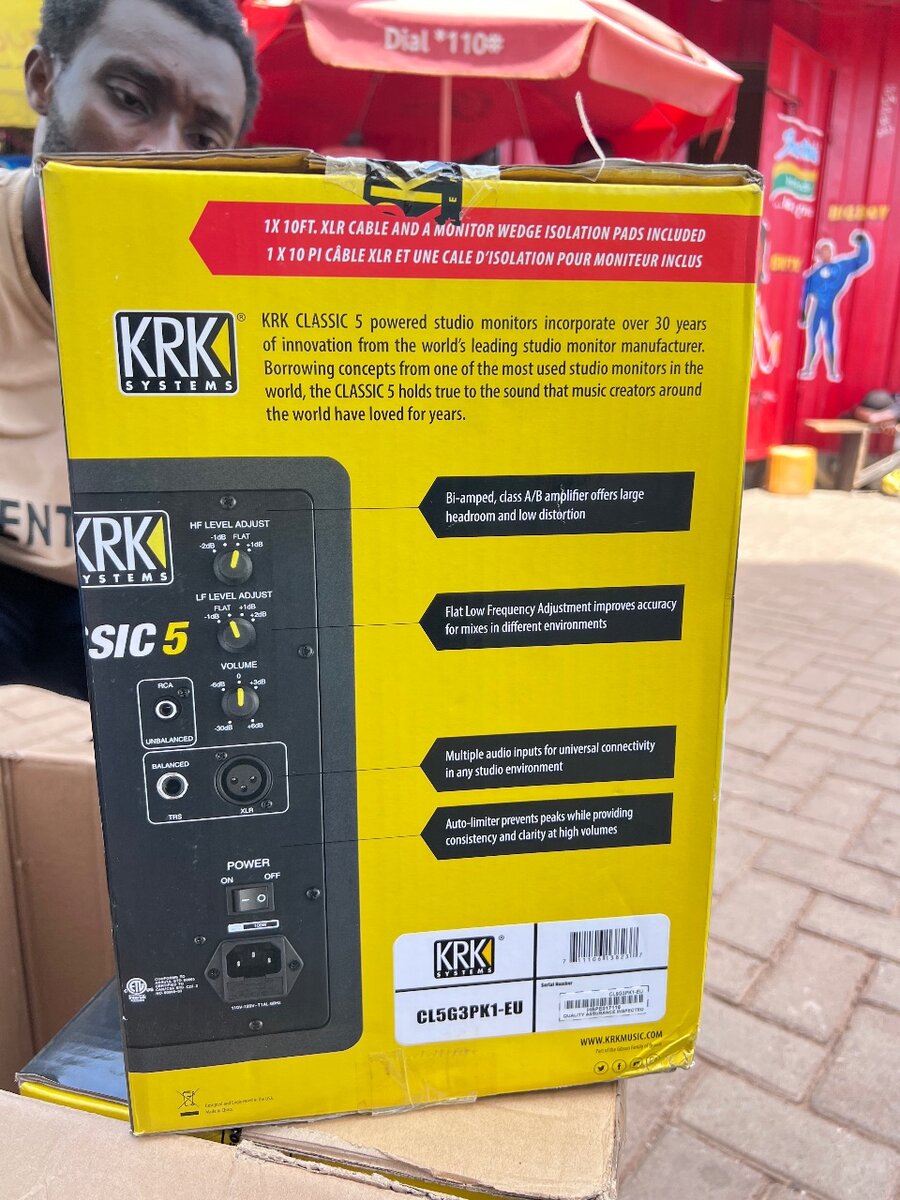 KRK classic 5 Studio monitors