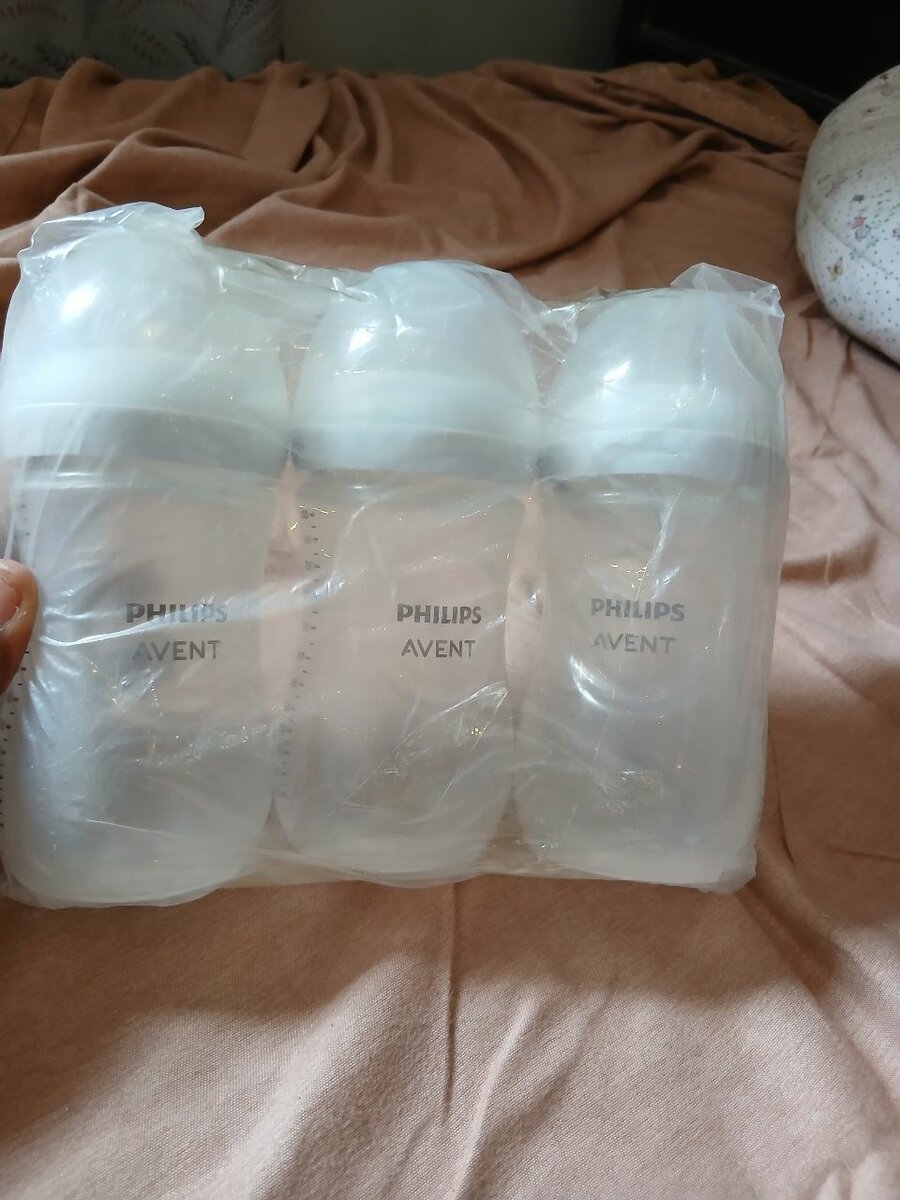 3PK PHILIPS AVENT NATURAL FEEDING BOTTLE SET