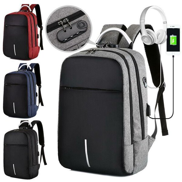 Waterproof laptop tablet travel bag school backpack
