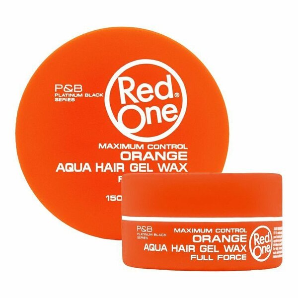 Red One Gel Cire Cheveux Orange