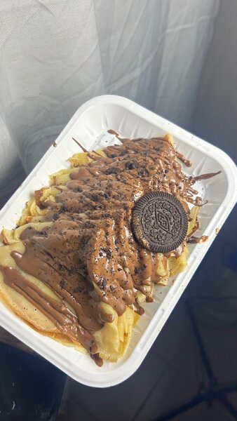 Crêpes au chocolat Oreo