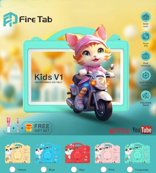 Tablette Enfant Fire Tab V1