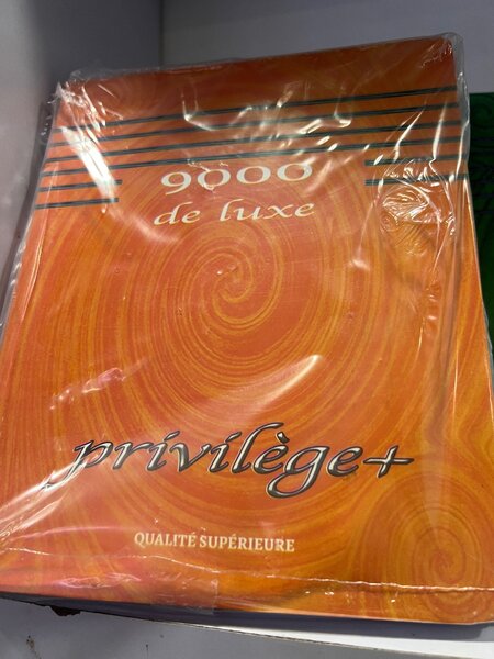 Cahier privilège 100p