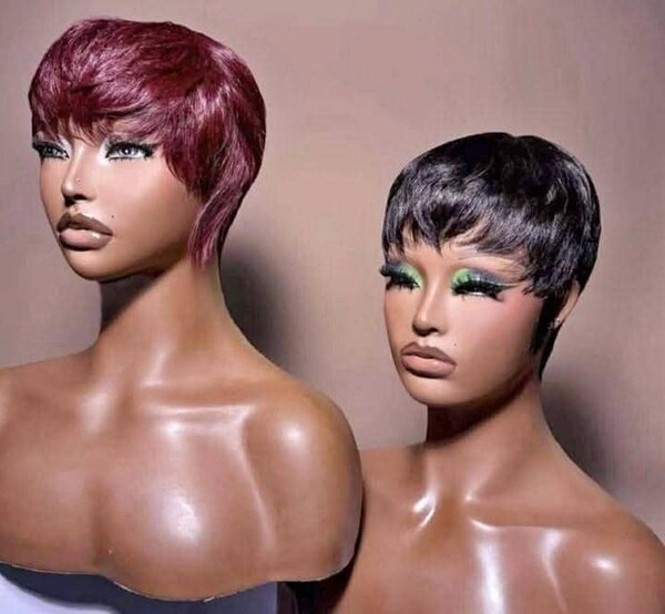 Perruques courtes élégantes