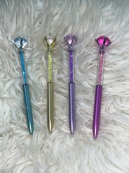 Stylos à bille cristal élégants