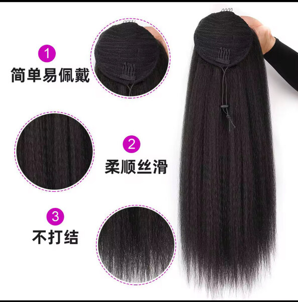 Postich Queue de Cheval Longue