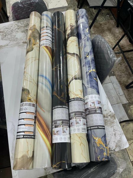 Papier peint vinyle marbre