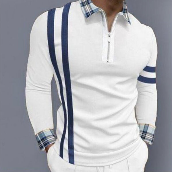 Chemise Polo Blanche Élégante