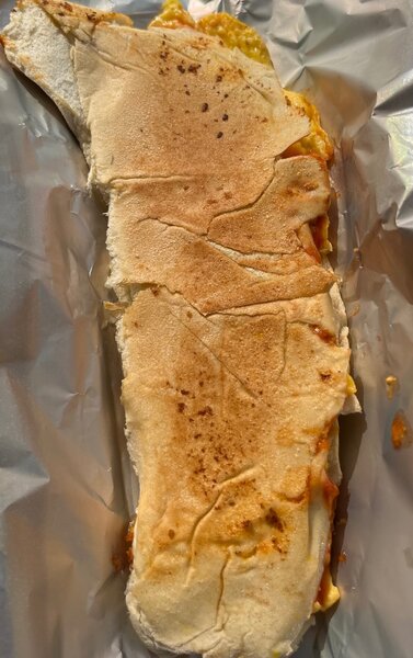 Panini sandwich à l'œuf