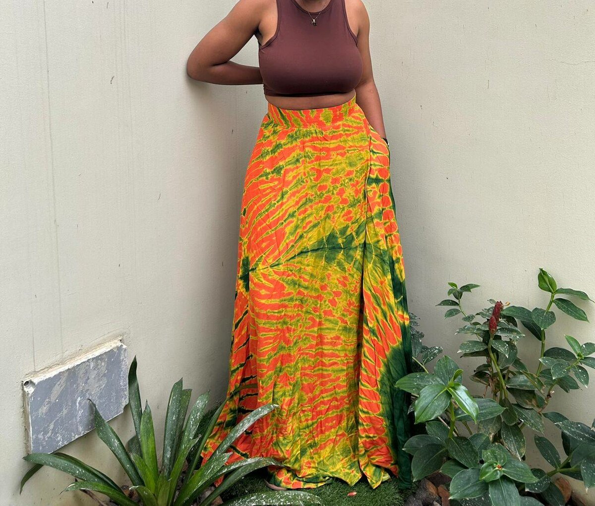 Ensemble jupe longue bohème