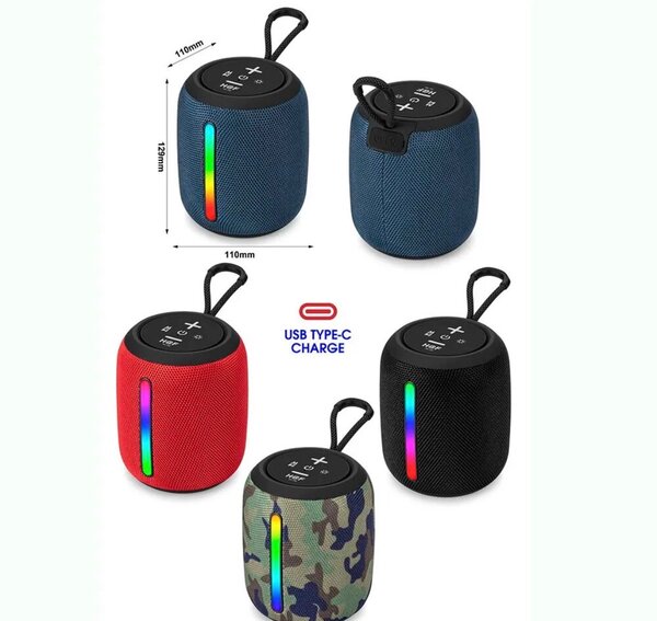 Enceinte Bluetooth Portable LED