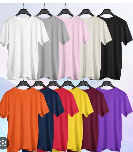 T-shirts unisexe colorés