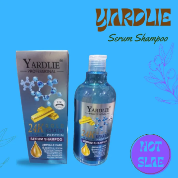 Yardlie Professional 24k Gold Keratin Shampoo Serum 2x1 500ML