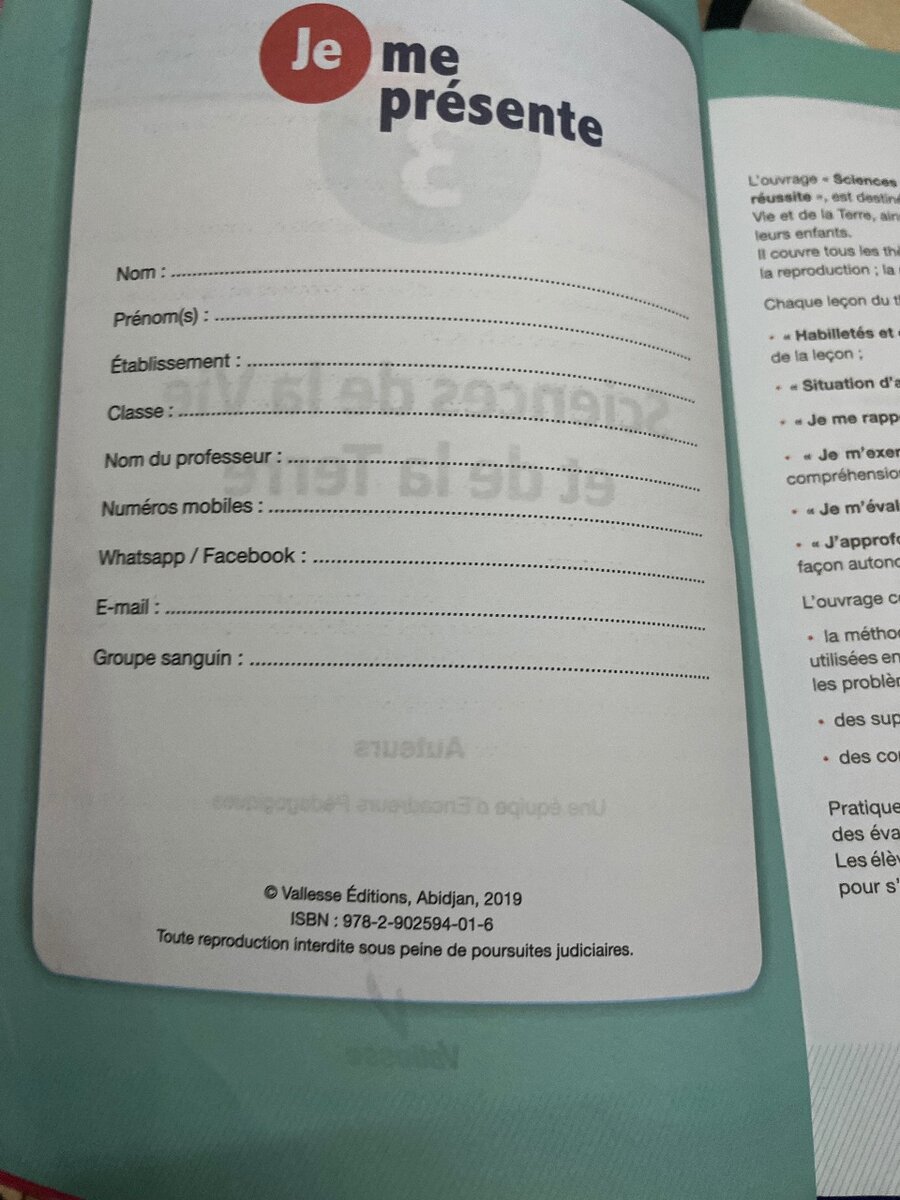 SVT 3ème : Résumé et Exercices