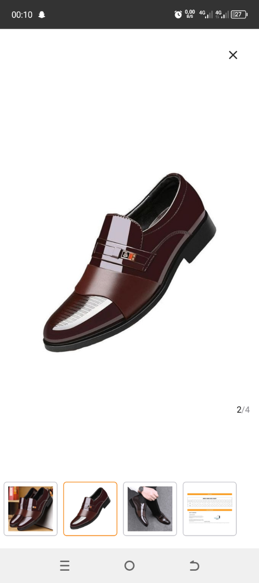 Men's Business leather shoes