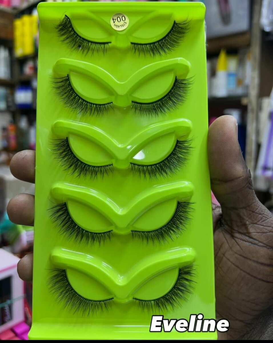 Faux cils glamour 5 paires