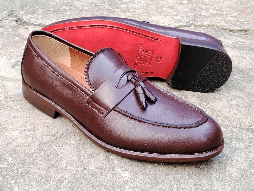 Mocassins élégants en cuir