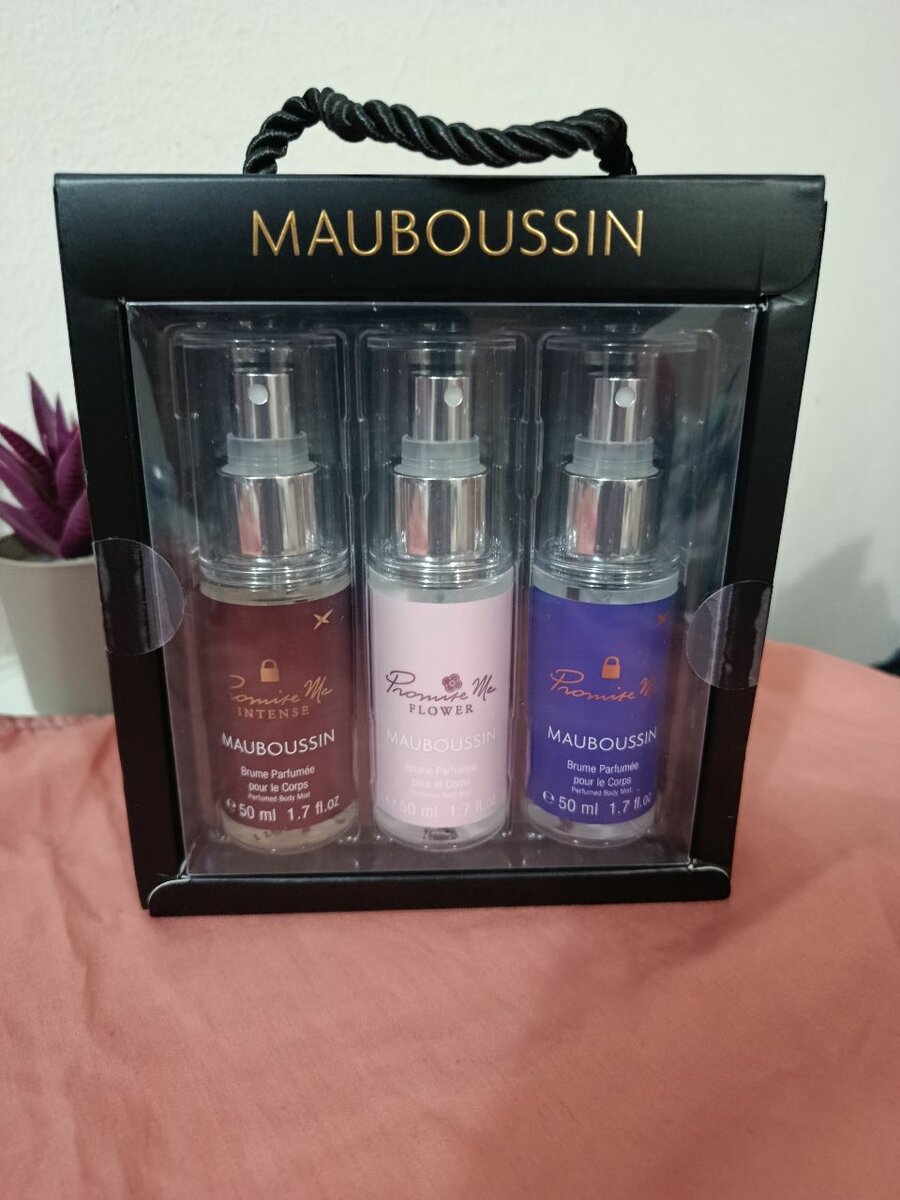 Coffret Mauboussin Parfums 3x50ml