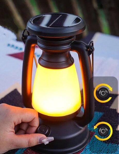 Lampe de Camping Rétro LED